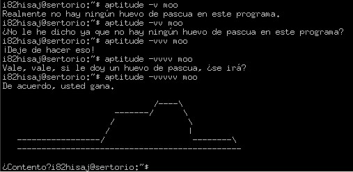 Huevo de pascua de aptitude