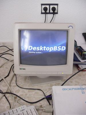 Fricaja con DesktopBSD