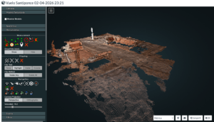 Primera construcción fotogramétrica automatizada desde la aplicación